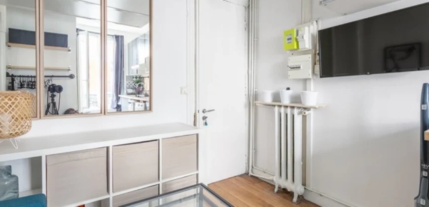 Location d’un T1 meublé au 11 Rue Coustou, 75018, Paris